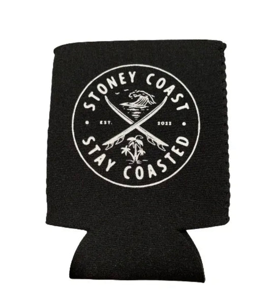 Stay Coasted Black Koozie